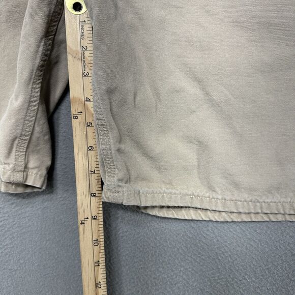 Carhartt Shorts Mens 40* Tan Grunge American Work Relaxed Rugged Khaki Utility - Picture 4 of 9